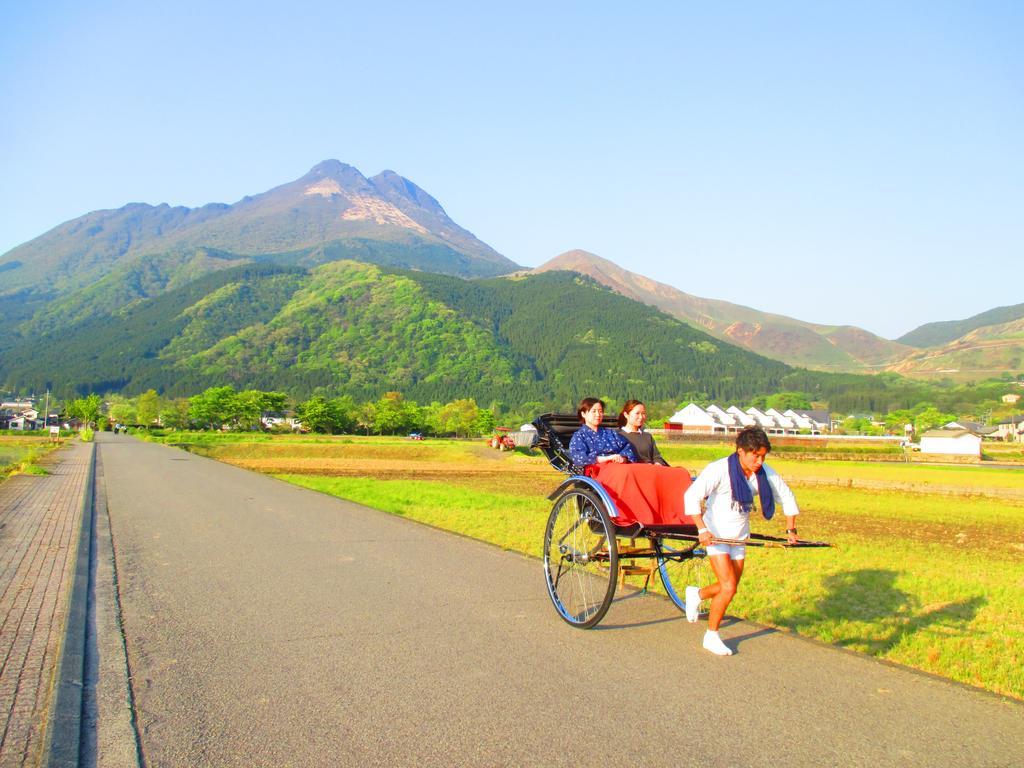 Yufuin Ryokuyu Hotel Bagian luar foto