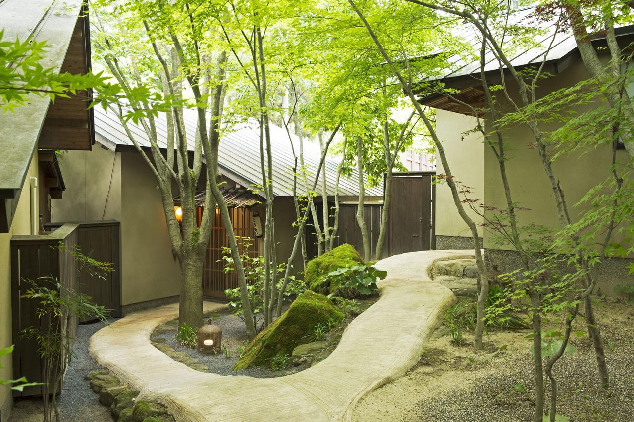 Yufuin Ryokuyu Hotel Bagian luar foto