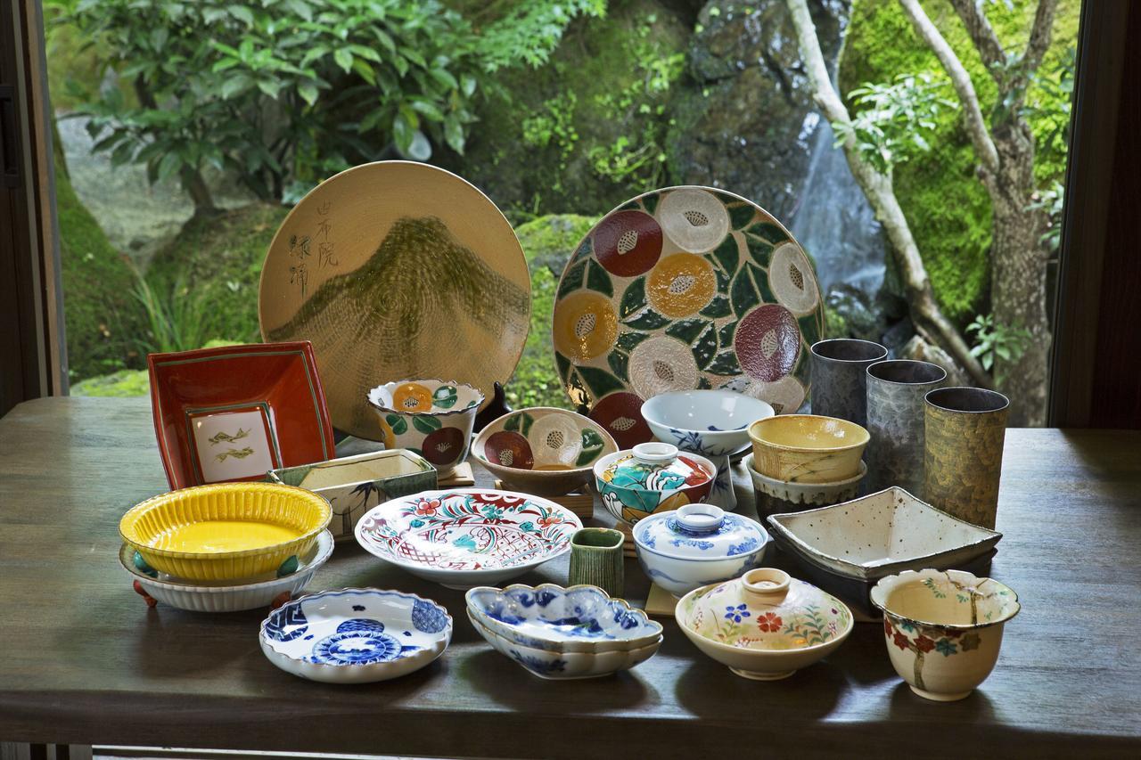 Yufuin Ryokuyu Hotel Bagian luar foto
