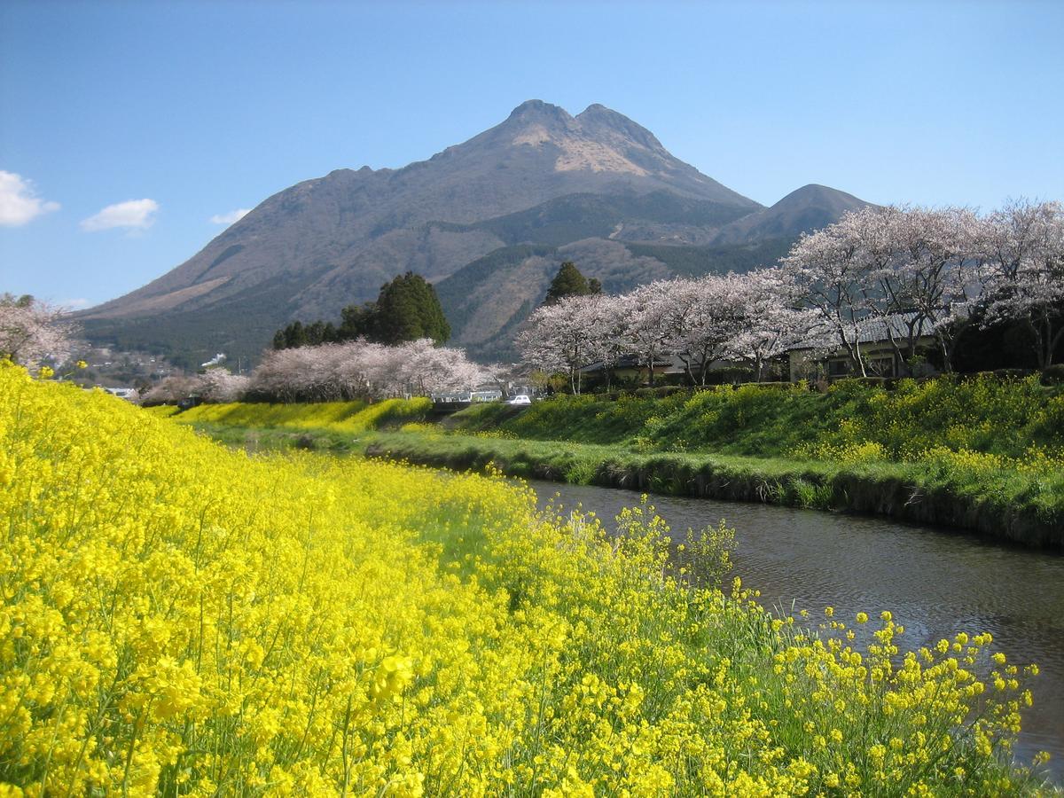 Yufuin Ryokuyu Hotel Bagian luar foto